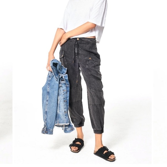 Young Fabulous & Broke Clyde Stone Wash Joggers